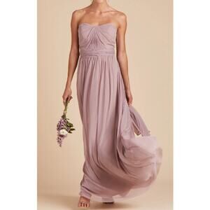 BIRDY GREY XXL 2X Curvy Taupe Strapless Convertible Grace Maxi Dress NWT b38